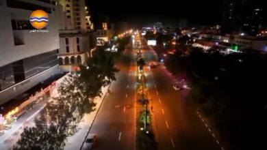 اجرای بیش از ۲۵ کیلومتر خط‌کشی ترافیکی در خیابان‌ها و معابر اصلی قشم