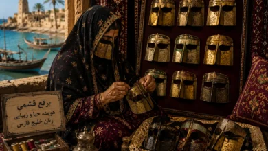 هنر برقع (برکه) قشم