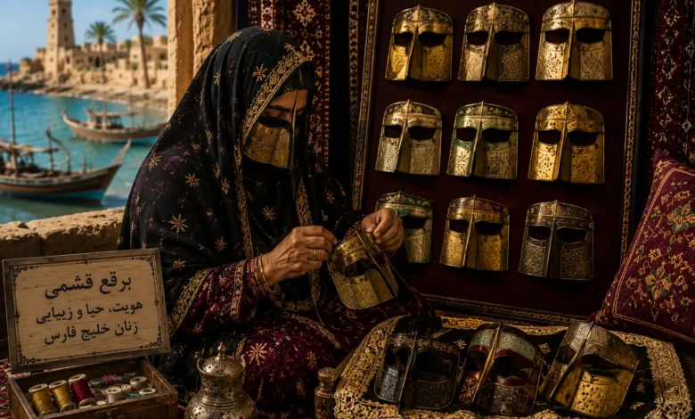 هنر برقع (برکه) قشم