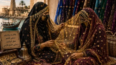 روسری و چادر سنتی قشم