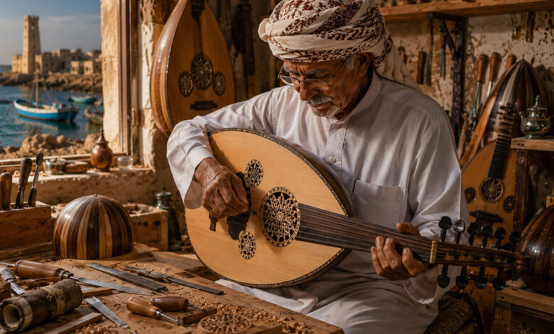 هنر عود سازی در قشم